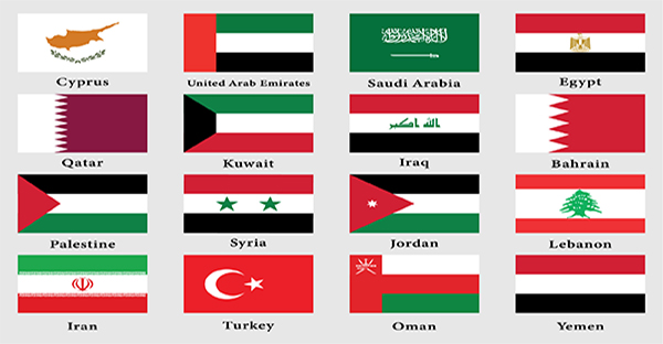 set-of-middle-east-countries-flags-all-16-flag-collection-illust